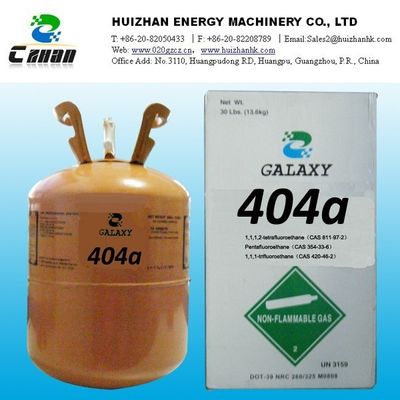 Chine Réfrigérants réfrigérants de la protection de l'environnement R404A de GAZ de HFC fournisseur
